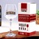 A glass for the wine "Mom rests", 350 ml, type of drawing: VD