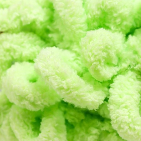 Yarn "Puffy" 100 % micropoliester 9m/100g (41 pistachio)-2