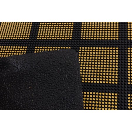 Joy Home rug, rubber, studded "chocolate" 45x75 cm-1