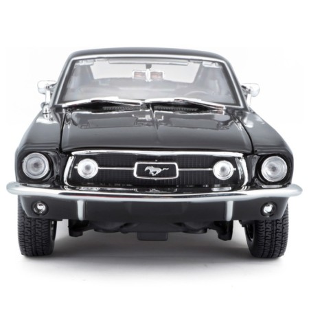 MASTO DIE-CAST 1967 Ford Mustang Fastback, 1:18, the color is dark green-9