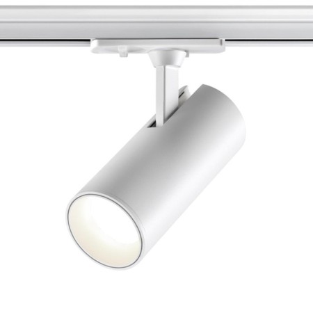 Snow -bearing single -phase two -core LED Novotech. Selene, 24W, LED, 165x80x80 mm, white color