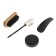 Gift set of roads for shoes "Gentleman": brush 2 pcs, sponge, shoulder blade