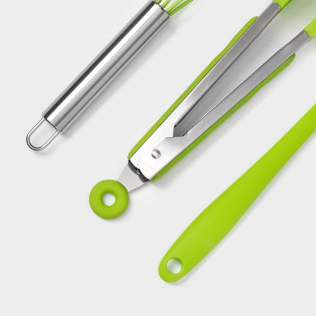 Set of kitchen utensils Green, 6 items-4