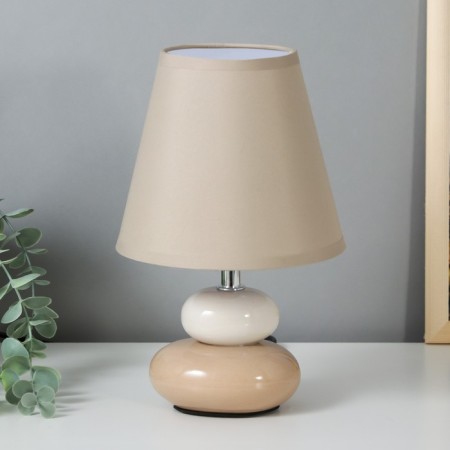 Table lamp 16878/1GR E14 40W gray 16x16x25 cm Risalux