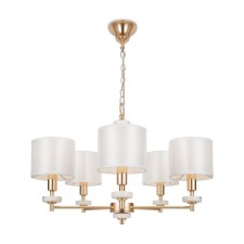 Caustra Freya FR5015PL-05G Tiana, 620x620x1440 mm, E14, 5x40W, color gold