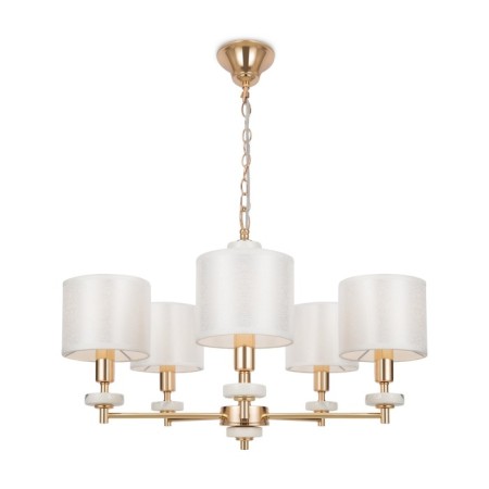 Caustra Freya FR5015PL-05G Tiana, 620x620x1440 mm, E14, 5x40W, color gold