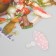 Stickers for creativity PLC PVC "Forest Mushrooms" set 60 pcs 10x14 cm