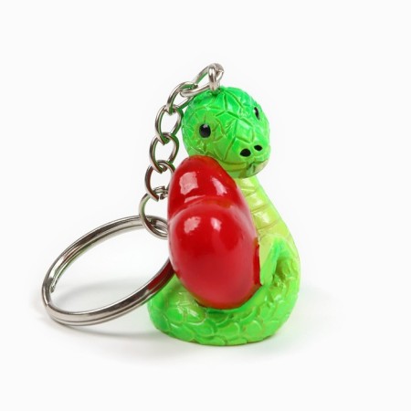 New Year's keychain for keys, voluminous "New Year: New Year Mix" New Year: 5 pcs-14