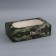 Gift folding box with a window, packaging, "Happy Defender of the Fatherland Day", 25 x 15 x 7 cm