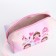 Lightning cosmetic bag, pink color