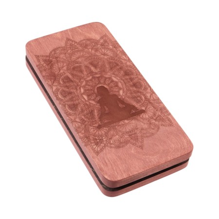 Sadhu, a board with nails, for yoga "Buddha" 2 pcs, step 8 mm, 14 x 30 cm-2