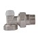 Thermostatic set Royal Thermo, for connecting the radiator, corner, 3/4 ", M30x1.5