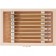 Set of drill Matrix, feather, on wood, 10-12-14-16-18-20-22-25 mm, wooden case