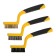 A set of brushes of metal tundra, two -component handles, large, 3 pcs.