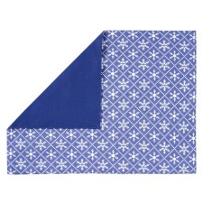 Салфетка под приборы Snowflakes blue, размер 35х45 см