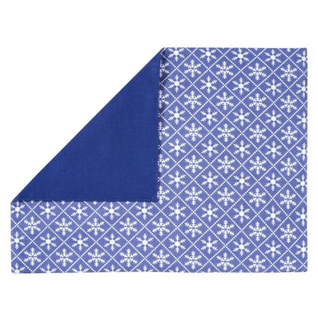 Napotlet for the devices Snowflakes Blue, size 35x45 cm