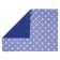 Napotlet for the devices Snowflakes Blue, size 35x45 cm
