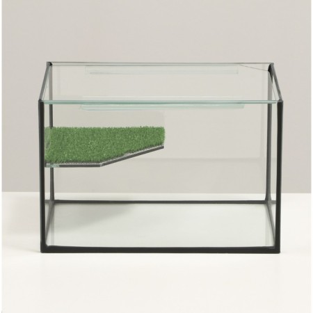 Terrarium with cover glass and bridge 12 liters, 30 x 20 x 20 cm-1