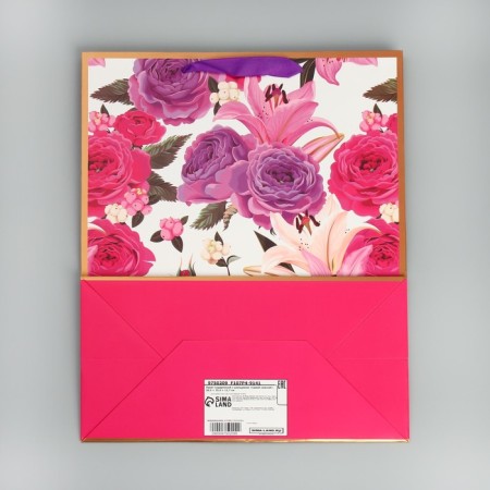 Gift package with a nameplate, packaging, “tender”, 30.5 x 25.4 x 12.7 cm-6