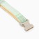 Collar "softness", polyester, with a bell, 34 x 1 cm, green