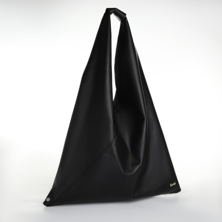 Bag Women's Shoper on the button, black color-1