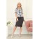 Women's dress, size 44, gray color