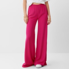 Women's pants Minaku: Casual Collection, pink color, size 44