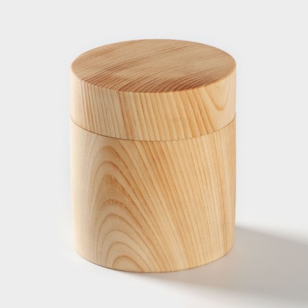 Bank - container for bulk and liquids Magistro, sealed, with a lid, a whole cedar, 100 ml-2