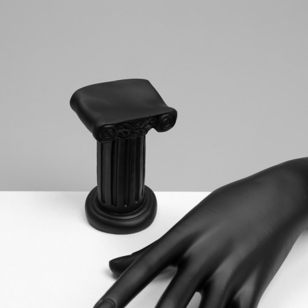 Stand for jewelry "Hand", 10.5 × 23.5 × 13 cm, black color-1