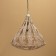 Lamp ceiling from Rotan "Salamet" 1x120W, E27, 50x50x60 cm, white