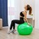 Fitball ONLYTOP D = 65 cm, 1000 g, semi -massage, MIX color