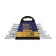 A set of Rozhkov keys in the tundra holder, chrome -plated, 6 - 17 mm, 8 pcs.