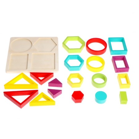Children's developmental set 2 in 1 "Geometric figures"-4