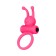 Erectic ring on the penis Eromantica, silicone, pink color, d 3.1 cm