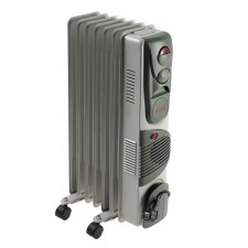 Resanta heater OM-7NV, Maslyany, 1900 T, 7 sections, 19 m², white