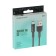 Borofone bx1, microUSB - USB, 2.4 A, 1 m, PVC braid, black