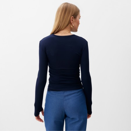 Longsliv Women's Minaku: Casual Collection Dark Sino, Rr. 50-4