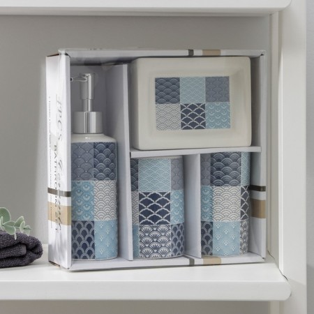 A set of accessories for the bathroom "Mosaika", 4 items, color mix-3