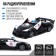 Radio -controlled “Police” machine, light, doors open, works from batteries