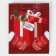 Laminated vertical package “For you”, S 12 x 15 x 5.5 cm, New Year