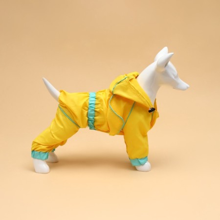 Combineson for dogs, Duspo, size L (DS 35, OG 48), yellow-1