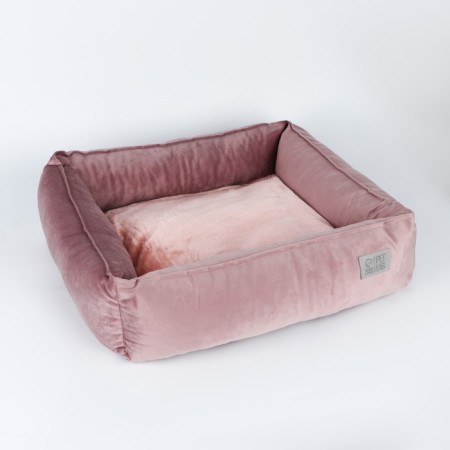 Lesse for cats and dogs velor Pet Lab, 45 x 40 x 15 cm, pink-1
