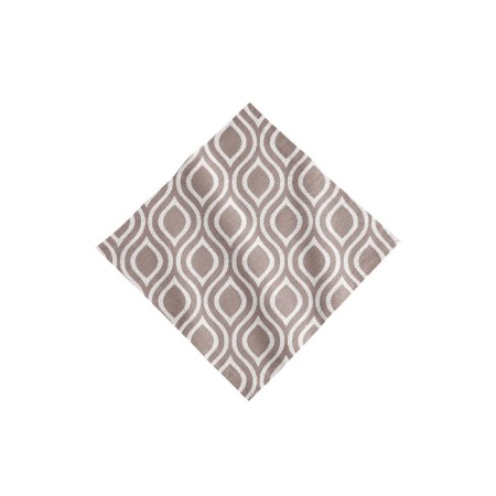 Curtain on the tape Vrano, size 145x270 cm, beige color-2