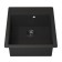 Quartz-quartz kitchen up-up-quartz upd-07, rectangular, color 04 black