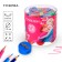 Plastic sharpener "Round", mix, cold heart