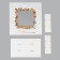 Box for sweets "Happy New Year", Botanika, 14.7 x 14.7 x 3.5 cm, New Year