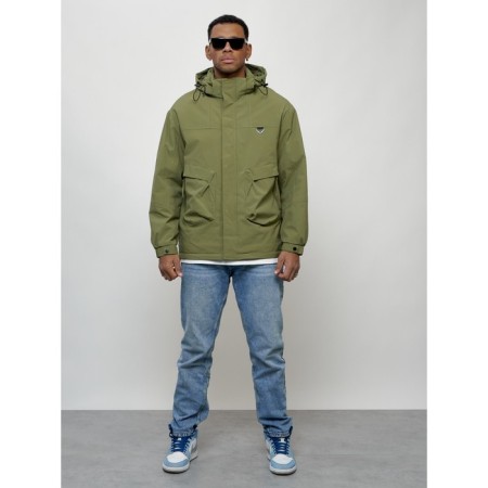 Male spring jacket, size 50, green color