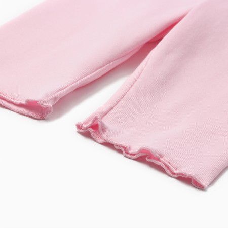 A set for a girl (T -shirt and bicycles) minku, pink color, height 122 cm-9