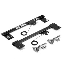 A set of guides for the rotary doors of the tundra l = 500 mm., H = 35 mm.