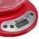 Vasilisa Kitchen Libra Va-010, electronic, up to 7 kg, red